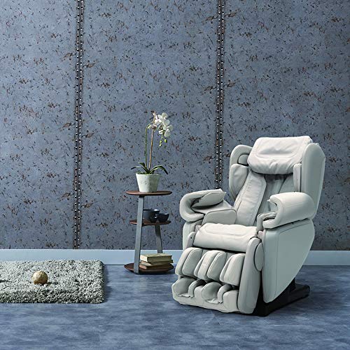 Synca Wellness Kagra - Premium 4D Heated Zero Gravity Massage Chair | Dual Layer Body Scan | 5 Unique Deep Stretches | Pulsating Shiatsu Massage | 78 Massage Techniques (White)