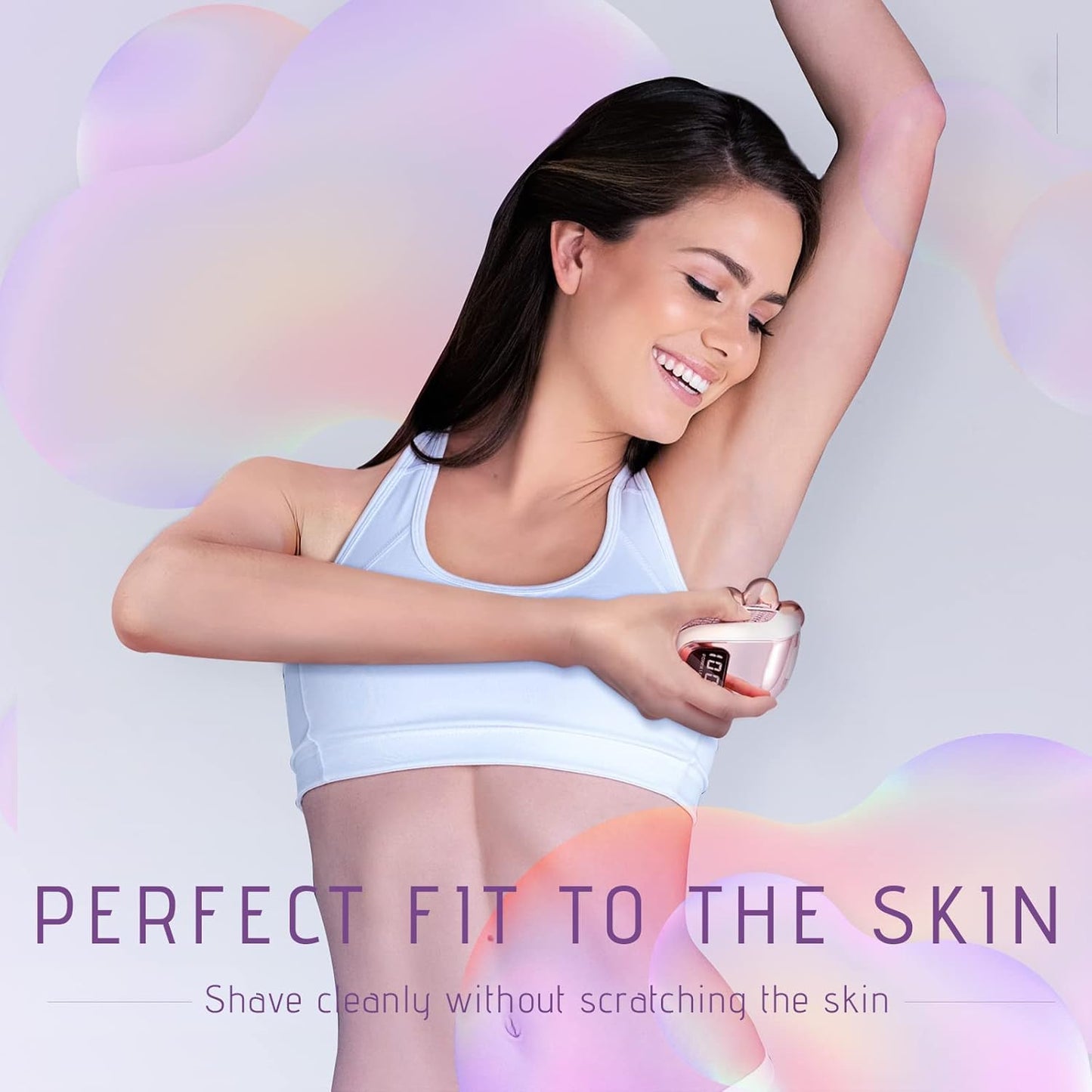 Electric Razors for Women, 5 in 1 Cordless Electric Painless Leg Shaver for Women, Hair Remover for Legs Bikini Face Lips Hairs Sensitive Skin