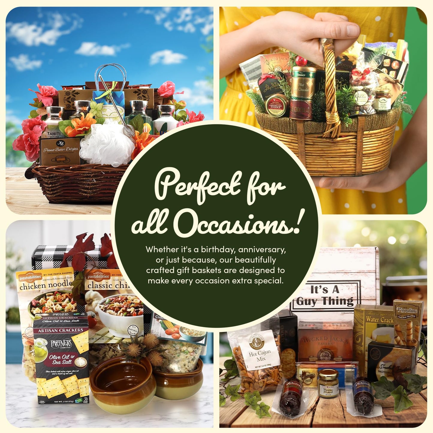 Gift Basket Village Warm and Cozy Gift Box - Includes Crackers, Soup Bowls and Savory Soups - Get Well Soon Gifts for Women and Men - Comfort Food Gift Box for Cold Weather, Winter, Autumn & More