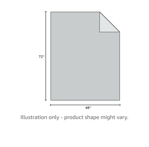 Sivio Sherpa Fleece Weighted Blanket for Adult, 15 lbs Heavy Fuzzy Throw Blanket with Soft Plush Flannel, Reversible Twin-Size Super Soft Extra Warm Cozy Fluffy Blanket, 48x72 Inches Dual Sided Grey