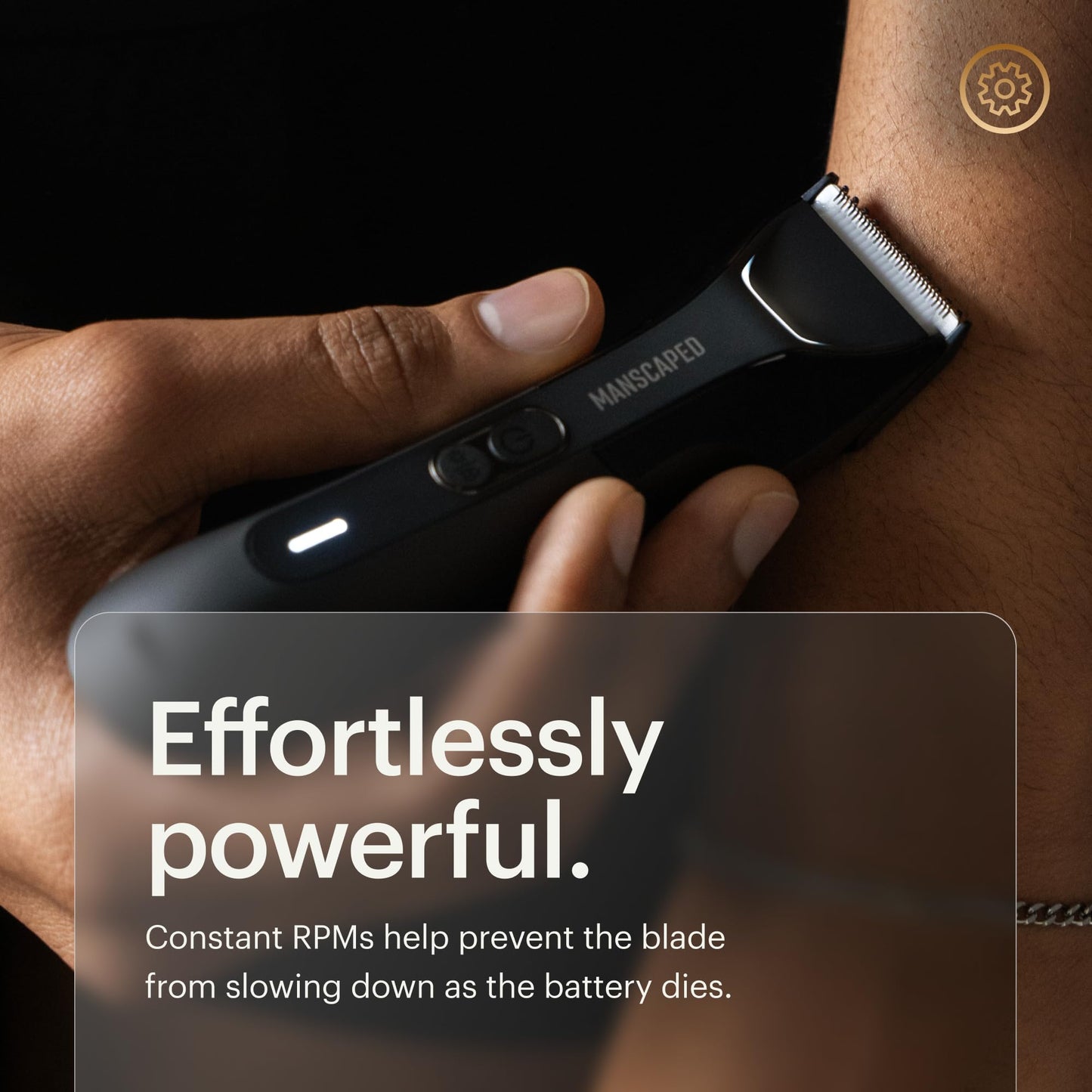 MANSCAPED® The Lawn Mower® 4.0 PRO - Groin & Body Hair Trimmer, Updated SkinSafe™ Trimmer Blade, Waterproof Wet/Dry Groomer, USB-C & Wireless Charging Compatible, Men’s Ball Shaver with Travel Lock