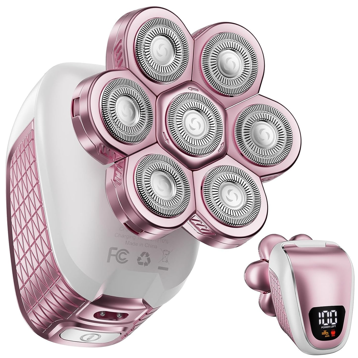 Electric Razors for Women, 5 in 1 Cordless Electric Painless Leg Shaver for Women, Hair Remover for Legs Bikini Face Lips Hairs Sensitive Skin